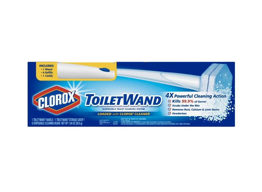 Clorox No Scent Toilet Wand Kit 1.04 Oz Stick 03191 - MK Sauder SurplusToilet Cleaner