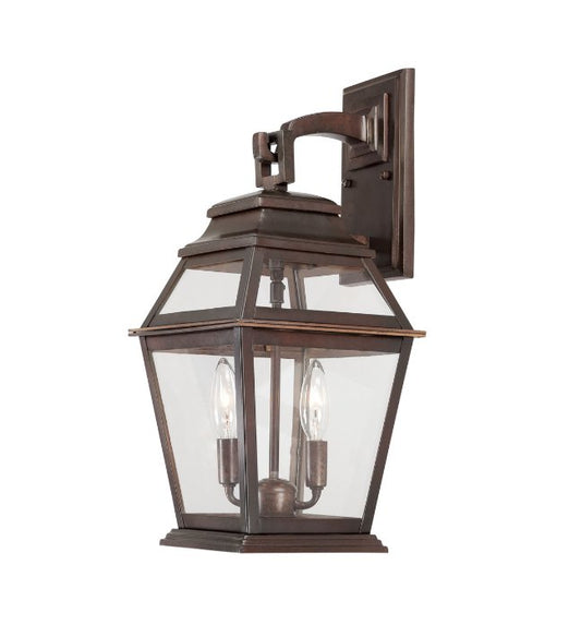 9282-171 Minka-Lavery CROSSROADS POINT - 2 LIGHT OUTDOOR WALL - MK Sauder Surplus