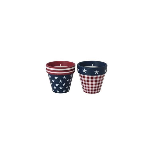 Home Essentials American Terracotta Citronella Candle 2-Pack - MK Sauder Surplus