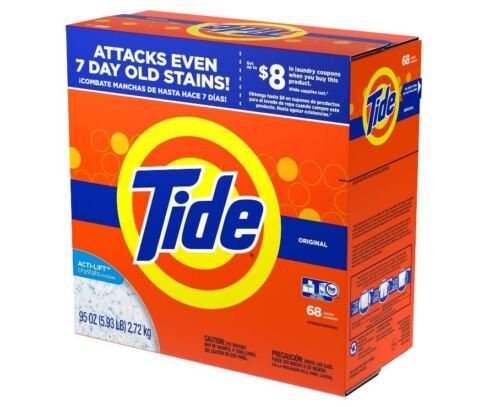 Tide Original Scent Laundry Detergent Powder 95 oz. - MK Sauder Surplus