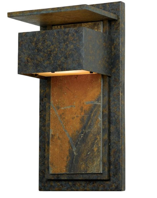 Zephyr 1 Light 18 in Bronze Outdoor Wall Lantern ZP8418MD - MK Sauder Surplus